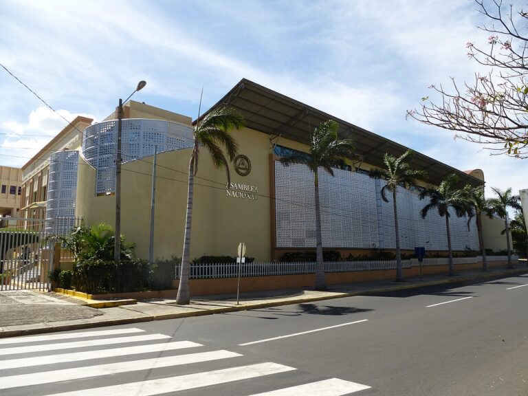 Edificio de la Asamblea Nacional de Nicaragua en Managua