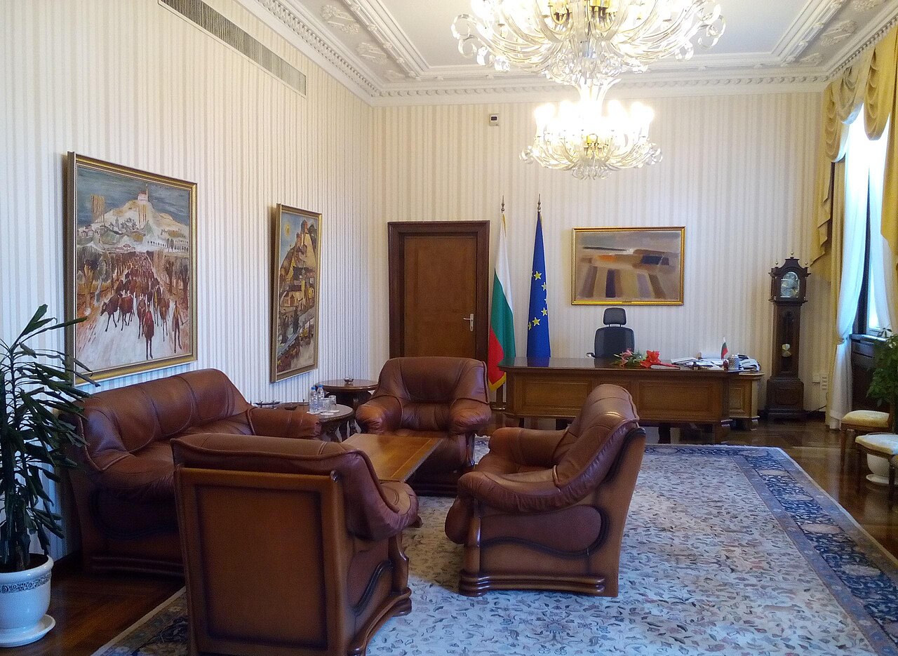 Edificio de la Presidencia de la República de Bulgaria, en Sofía