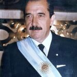 Raul Alfonsin, presidente de Argentina