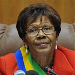 Rose Francine Rogombé, presidenta